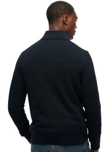Pull en coton à col camionneur Superdry Essentials - vue 5