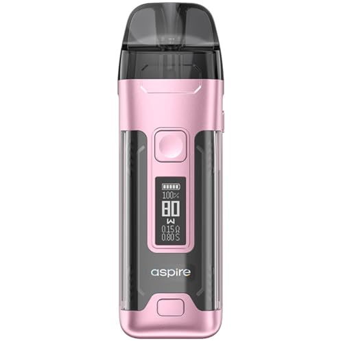 Aspire Veynom Air 80W per Svapo Polmonare - Pod Mod con Batteria 2800mAh, Display 0,54", Veynom Air Pod da 5ml e BP Coil 0.17Ω - 0.3Ω - Senza Sticks, E-liquids, Ricariche (Carbon Pink)