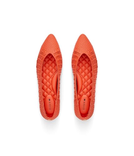 Birdies Women's Goldfinch Woven Flat Mary Jane2