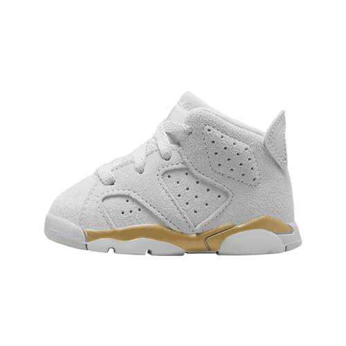 Jordan Toddler's 6 Retro Pure Platinum/Glacier Blue (HF0414 074) - 4