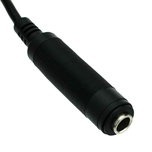 CableWholesale 1/4 Inch Mono Extension Cable, 6 feet 1/4" Male to 1/4" Female Plug for Electric Instruments (Guitar, Keyboard, Amplifier, Speakers, Synthesizers) - Thumbnail 3