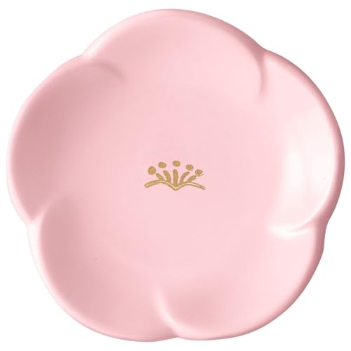 アンドエヌイー(&NE) 越前塗り 小梅 豆豆皿 もも ハレとケ 幅5.5cm×奥行き5.5cm×高さ0.7cm 日本製 食洗機対応 小皿 豆皿 箸置き 取り皿 おしゃれ NSY-344-PK
