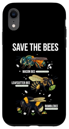 Save The Bees �l�C�e�B�u�ԕ���z�� ���C�\�� ���[�t�J�b�^�[ �o���u���r�[ �X�}�z�P�[�X iPhone XR �p