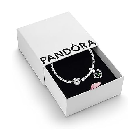 PANDORA August Birthstone Charm Bracelet Set Cover