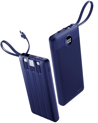 Coowisty Portable Power Bank, Compact 10000mAh Portable...