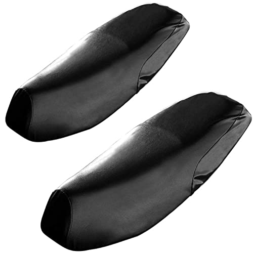 DAWRIS Motorrad Sitzbezug Leder - Universal Wasserdicht Für Alle Motorräder