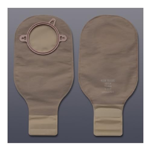 New Image Lock 'n Roll Drainable Pouch without Filter - Beige - Color Code (Blue), Flange 2 3/4