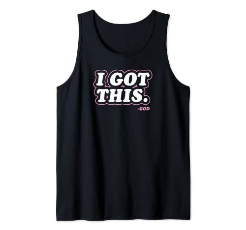 I Got This God Quote Funny Inspirational Christian Biblia Camiseta sin Mangas