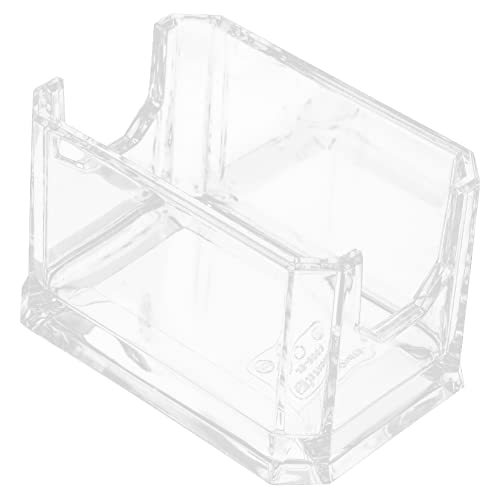 Ciieeo Tea Bag Storage Box Acrylic Case Holder Organizer Sugar Container Sturdy Design