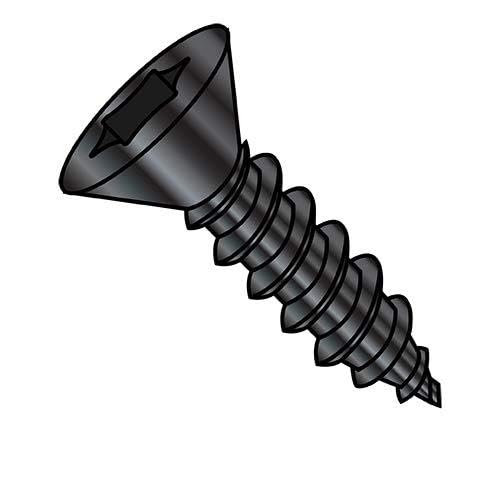 Tornillo autorroscante cabeza plana 10-16x1 1/4 paquete 4000