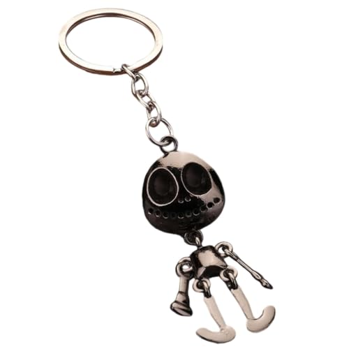 5 Inch Gothic Articulated Skeleton Key Chains for Halloween Party Bags - image 1