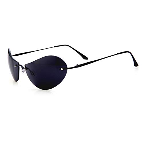 PLOPLO New Matrix Sunglasses Men Ultralight Rimless2