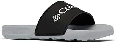 Columbia Youth Unisex Hood River Slide, Black/White, 6 | Image 1