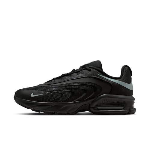 Nike Men's Air Max Fire Shoes, Black/Light Pumice-Light Silver, 11.5