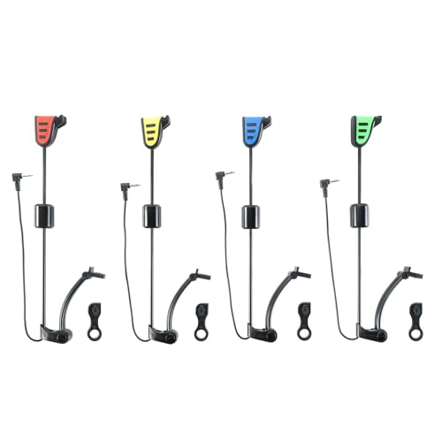 Set de 4 swingers IS-19-4 balanciers de rechange carpe avec prise jack et masselotte mobile