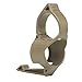 Jungle Leopard Tactical Flashlight Ring Adapter Portable Military Shooting Finger Ring Flashlights Holder Outdoor Equipment (Color : AC-06-BK)