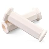 デイトナ(Daytona) グリッピーグリップ バイク用 グリップ ハンドル径φ22.2用 123mm エンド貫通 GG-D-SEVEN ホワイト 61320