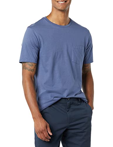 Image of Amazon Essentials Men's Short-Sleeve Crewneck Pocket T-Shirts