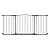 North States 72" Wide Deluxe Décor Baby Gate: Provides safety in extra-wide spaces with added one-hand functionality. Hardware mount. Fits 38.3"-72" wide (30" tall, Bronze)