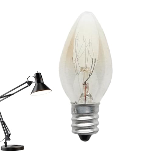 Tktouci Bombilla LED E12, Lámpara Nocturna para Baño, Bombilla LED E12 Luminosa para Patio Baño Cocina Sala de Estar Tocador Porche Dormitorio