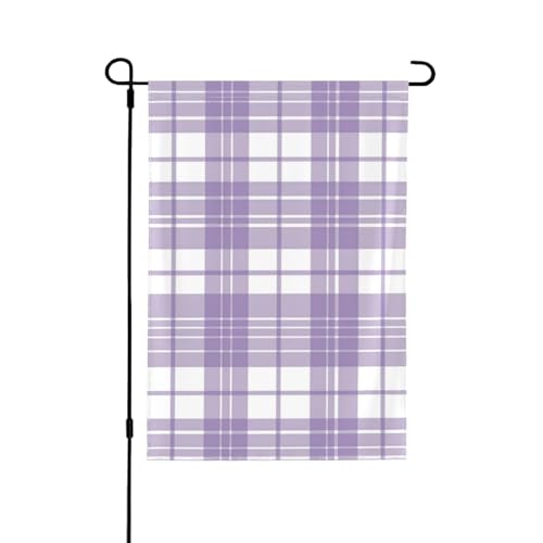 Drapeau de jardin à carreaux pour une décoration de maison accueillante