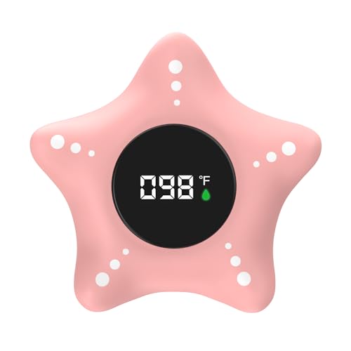 Image of Baby Bath Thermometer Safety, Digital Bathing Water Temperature Thermometer for Infants Pregnancy