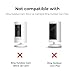 3 Pack Ring Indoor Camera No Drill No Screws Wall Mount Bracket Compatible with Ring Indoor Cam (2nd Gen)/Blink Mini /Mini 2 /Blink Outdoor 4 Camera Adhesive Wall Mount