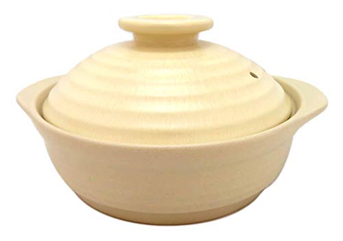 ミヤオ (MIYAWO) サーマテック IH土鍋 アイボリー 8号 ME083 の商品画像 3