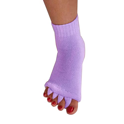 Image of AIBEARTY 1 Pair Yoga Sport Gym Five Toe Separator Socks