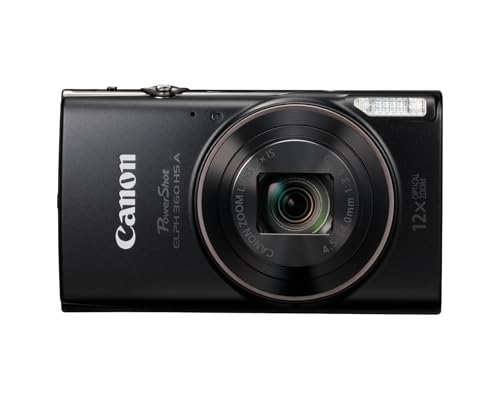 Canon PowerShot ELPH 360 HS A Black