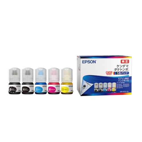 エプソン純正 KETA-5CL 5色パック インクボトル
