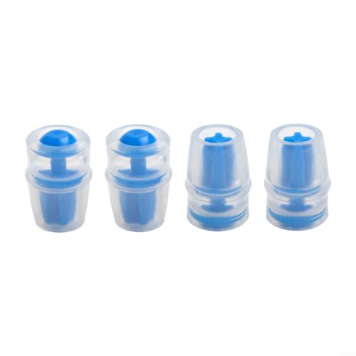 Gdfnmogo Paquete de 4 válvulas de mordida de silicona de repuesto para bolsas de agua de ciclismo, boquilla suave sin olor para vejigas de hidratación, boquilla de succión fácil de instalar para