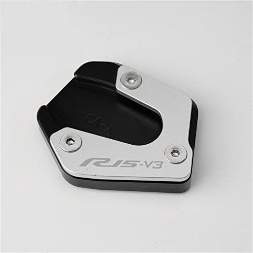 Évitez les chutes de votre Yamaha YZF R15 V3 avec l'extension de plaque pour béquille latérale