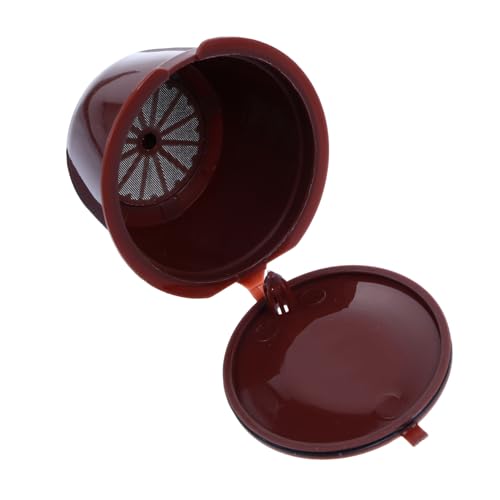 Cabilock 3 piezas Filtros para Cápsulas de Café Reutilizables Compatibles con Gusto de Tazas con Malla Fina Repuestos Duraderos para Máquina de Café Casa Oficina y Cafeterías