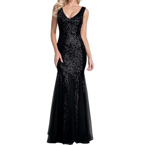Robe de cocktail sexy col en V pour sublimer la silhouette en soirée