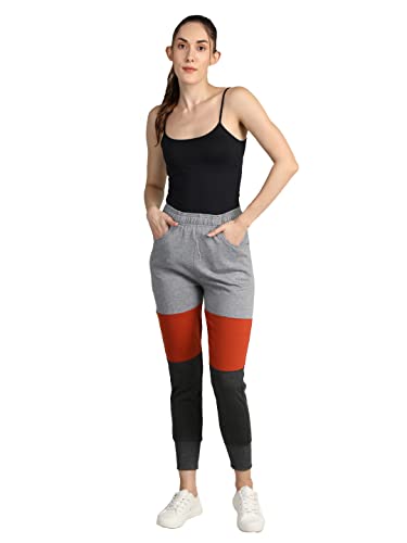 Image of CHKOKKO Women High Rise Gym Wear Sports Fitness Relaxed Track Pant
