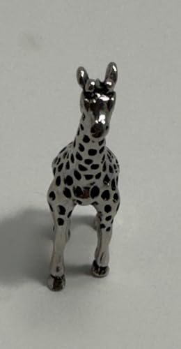 Always Stand Tall Zinc Giraffe Pocket Charm with Story Card by Ganz