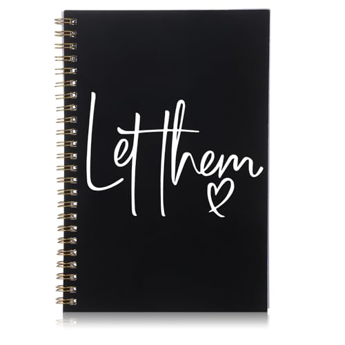 Carnet amusant Let Them de 14 x 21 cm idéal pour vos fournitures de bureau
