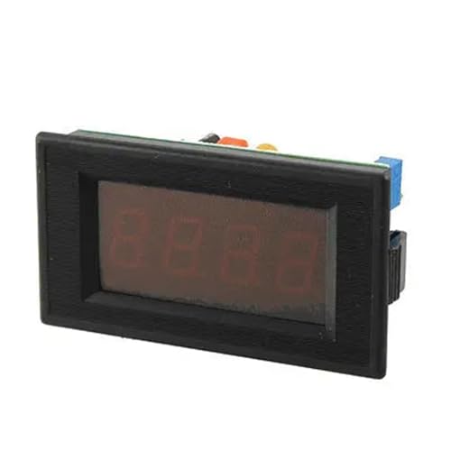 Compteur d'ampères numérique CC 0-5 A affichage LED rouge 3.5 chiffres