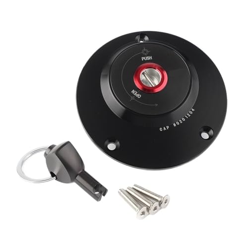 Bouchon réservoir carburant étanche en aluminium pour FZ6 et R1