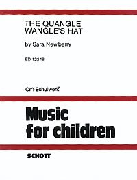 The Quangle Wangle's Hat: From "A Book of Nonsense". speakers, 4 recorders (SATB) and Orff-instruments. Partition d'exécution.