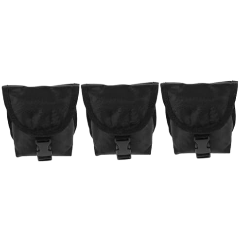 Sosoport 3pcs Dive Weight Holder Bag Practical Diving Belt Weights for Ocean Adventures