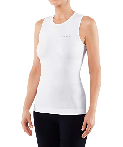 Couche de base respirante et séchage rapide Falke Warm femme blanc S