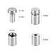 Standoff Screws for Acrylic 1/2 x 3/4 inch Stainless Steel Wall Sign Silver Standoff Mounting Hardware 20 Pack