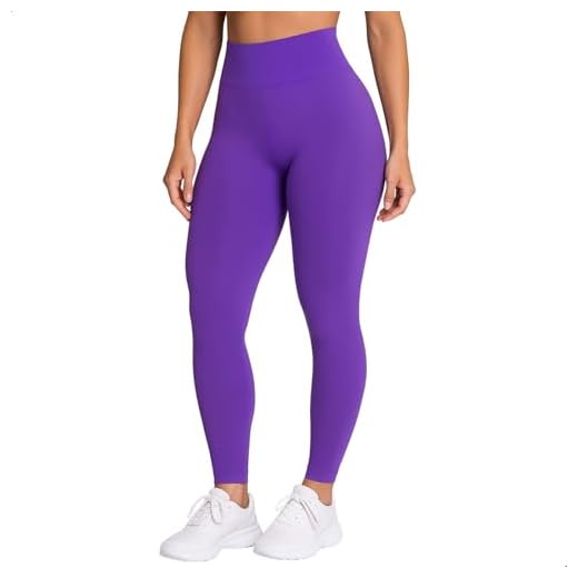 Selene Calça Legging Academia Fitness Cintura Alta Feminina Microfibra Poliamida Sem Costura Zero Transparências, Roxo Escuro, GG