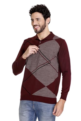 Image of In Love Men's Cotton Blend Warm Winter Wear Top Full Sleeves