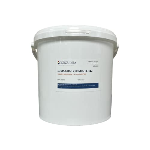 Corquimia Goma GUAR 200 Mesh (2.5 kg)