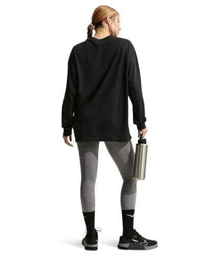 Image of Nike Womens Pro Mid-Rise Full-Length Leggings