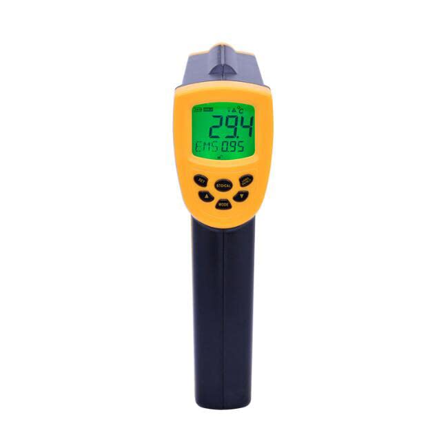 Smart Sensor AR862D+ Digital Noncontact IR Infrared Thermometer(-58~1832F/-50C~1000C) Industry Gun Temperature Tester (NOT for Body Temperature)