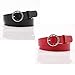 Produktbild CXD Berlin Damen Gürtel Schmaler Damen Gürtel Mit Glitzer Riemen Breite Gürtel Leder Belt Ledergürtel Rindleder Damengürtel Damen Leder Gürtel Belt Kürzbar,1